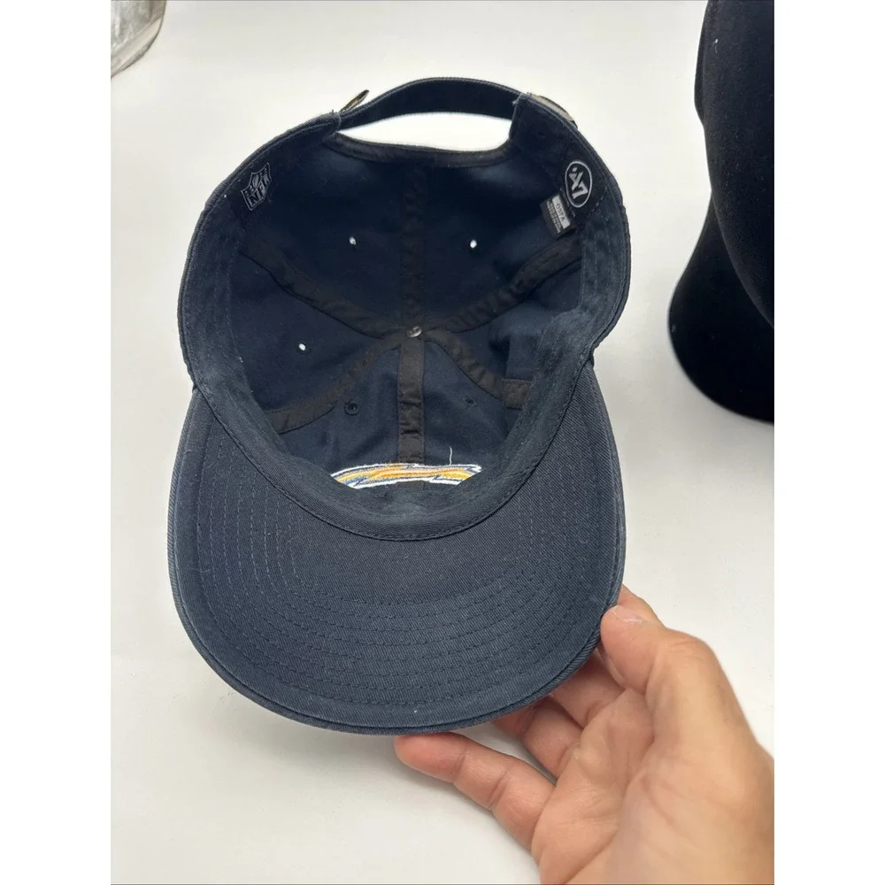 San Diego Chargers 47brand Strap Back Dad Hat Adjustable Cap OSFA 100% Cotton